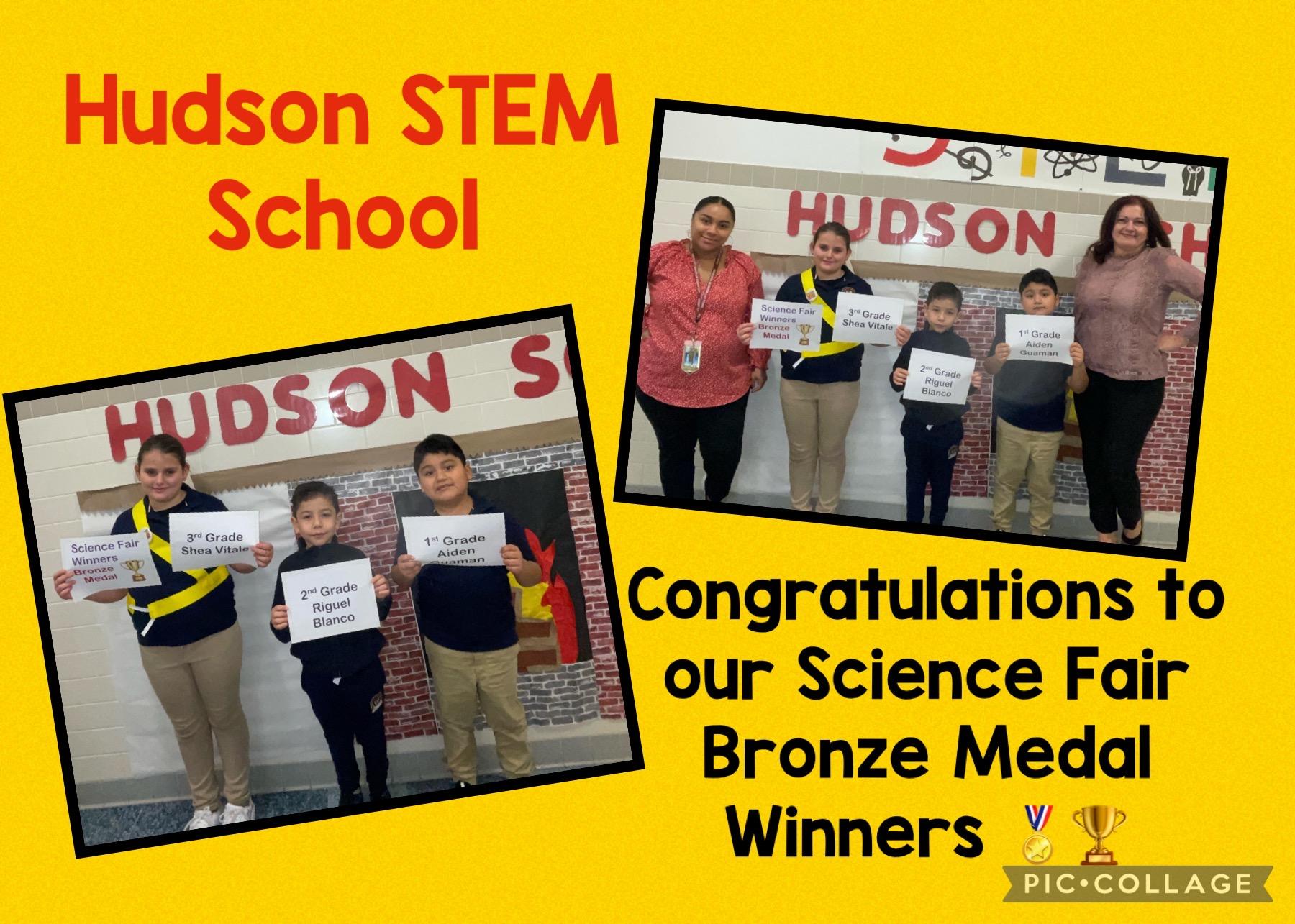 Hudson School Science Fair Winners