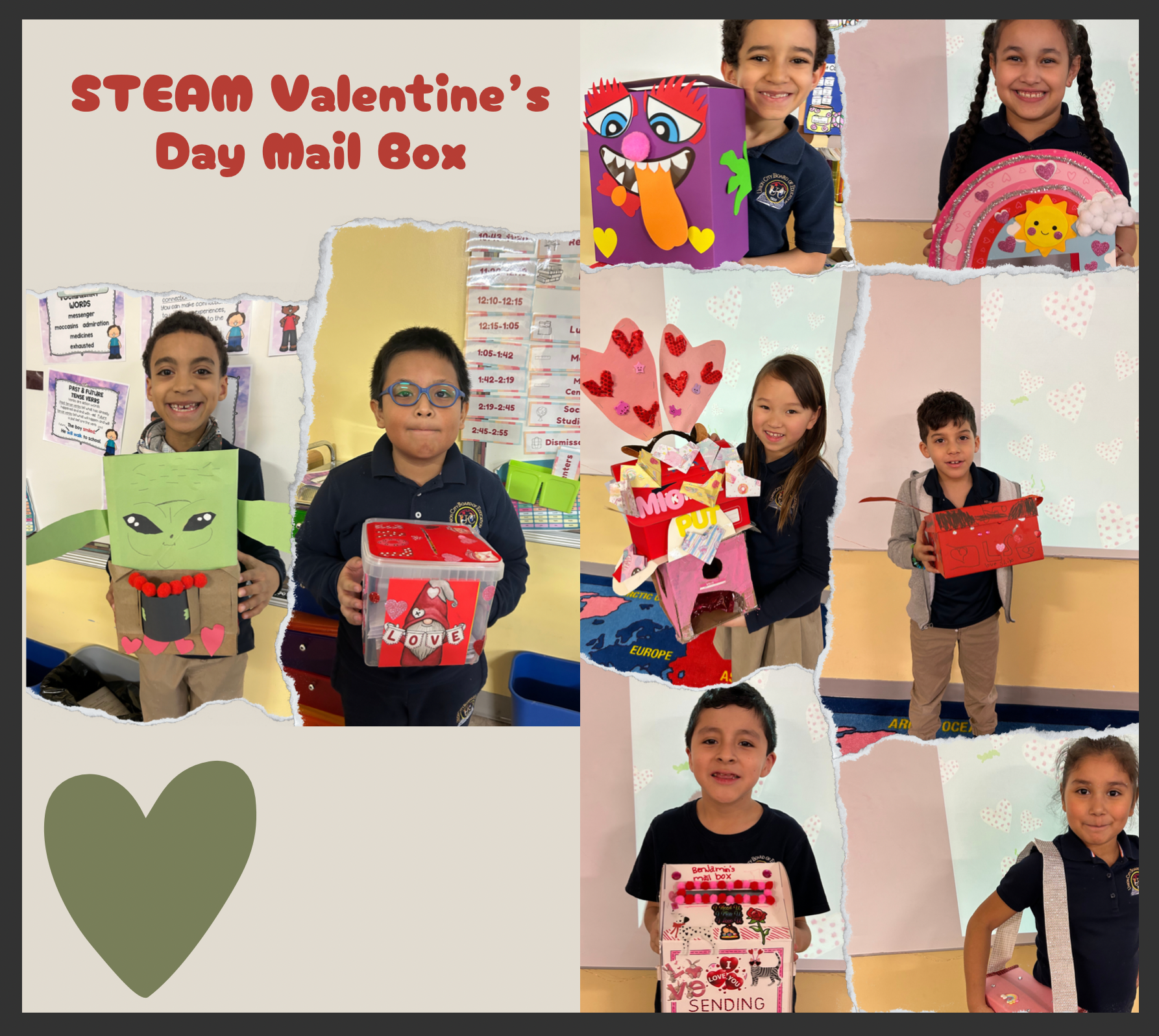 Creativity on Valentine's Day at the Hudson School