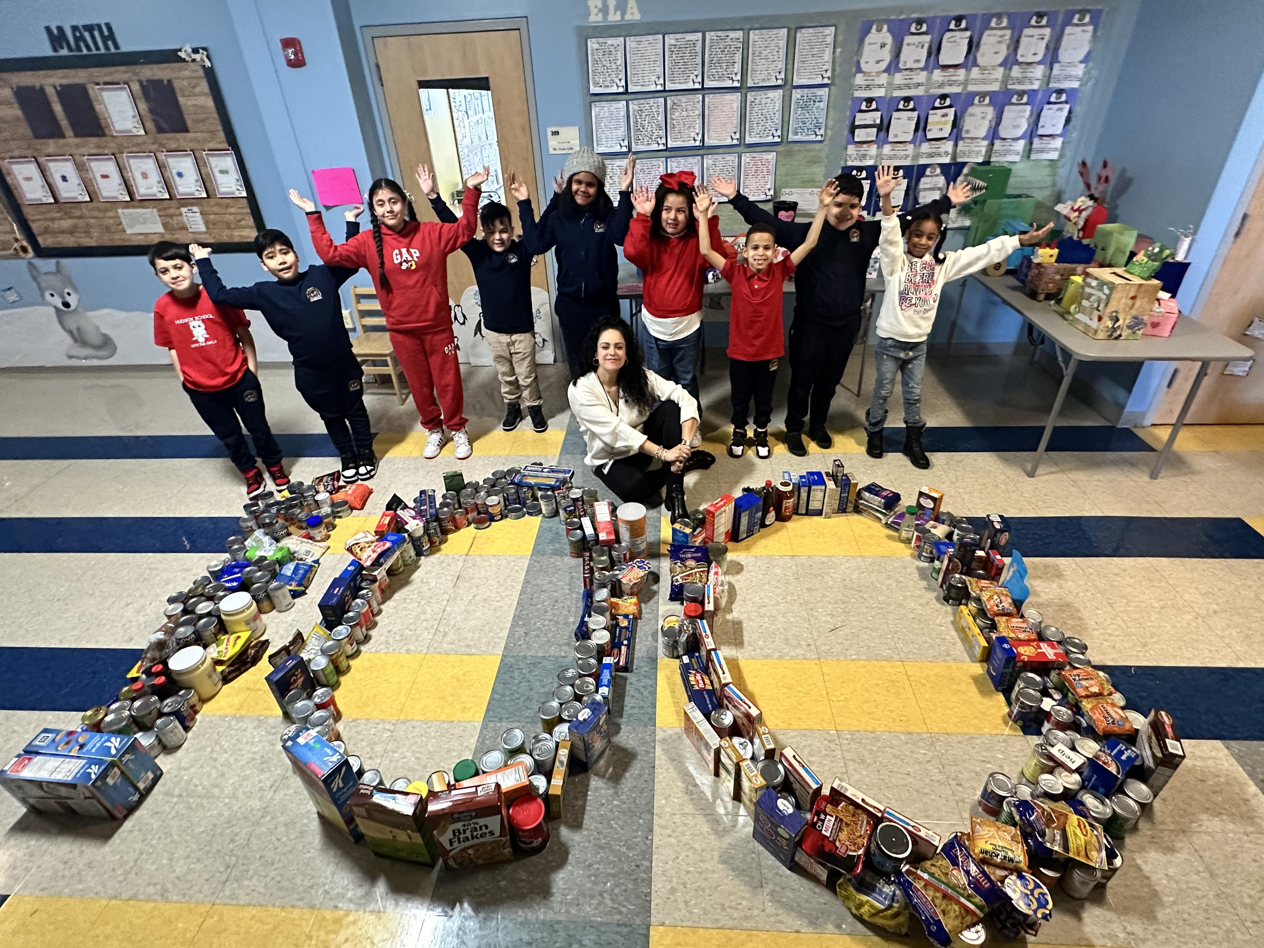 100 Days of Giving at the Hudson School