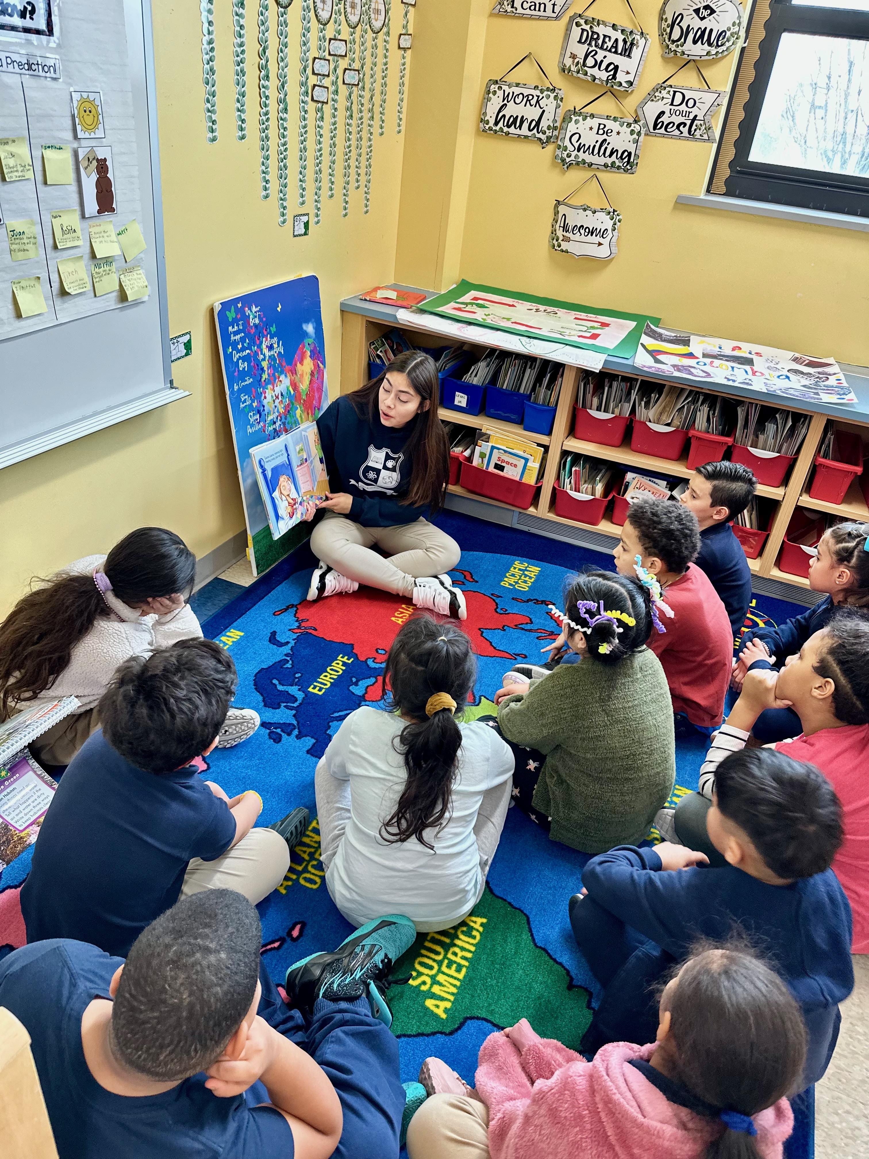 Celebrating Read Across America at the Hudson School