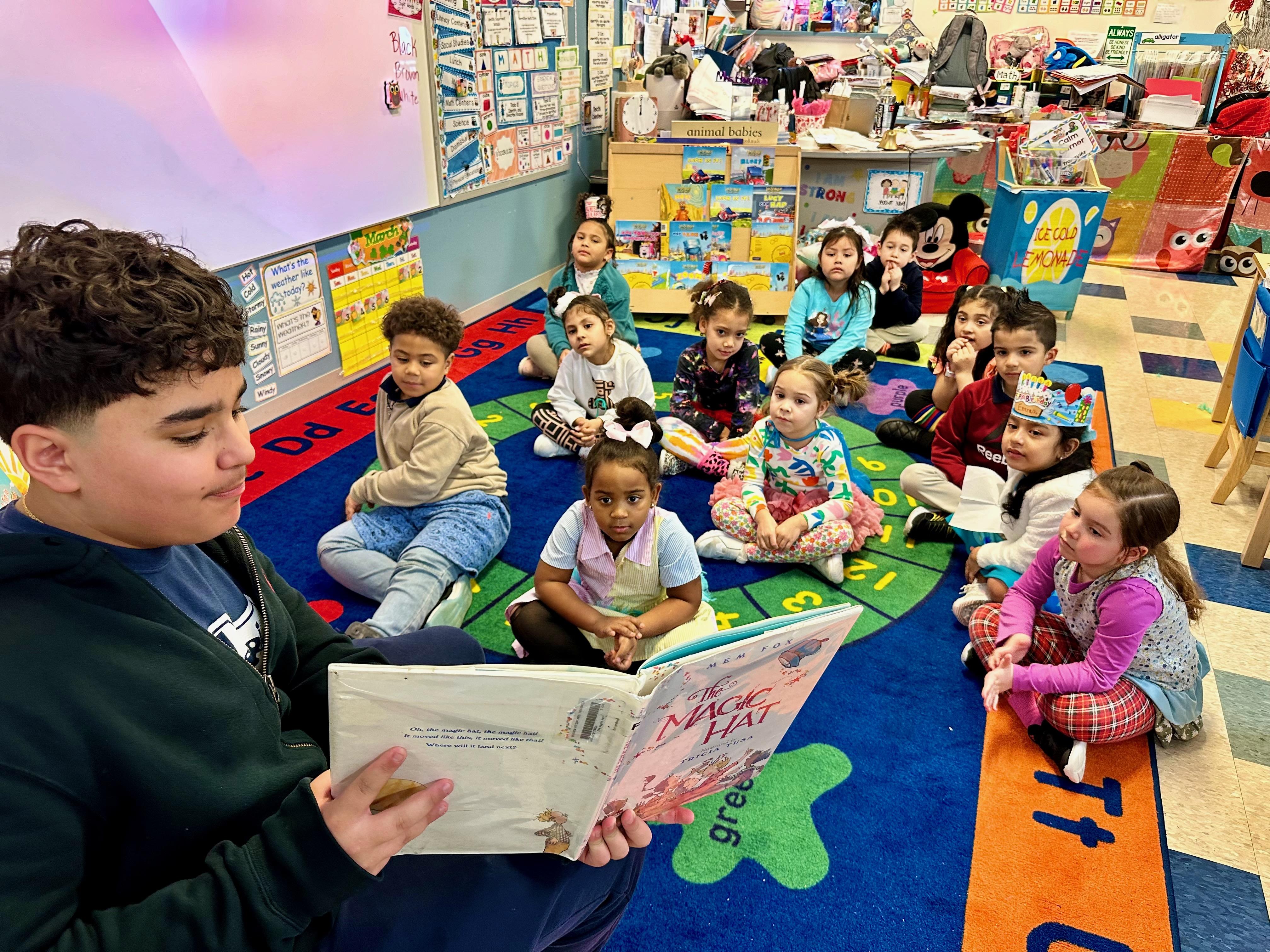 Celebrating Read Across America at the Hudson School